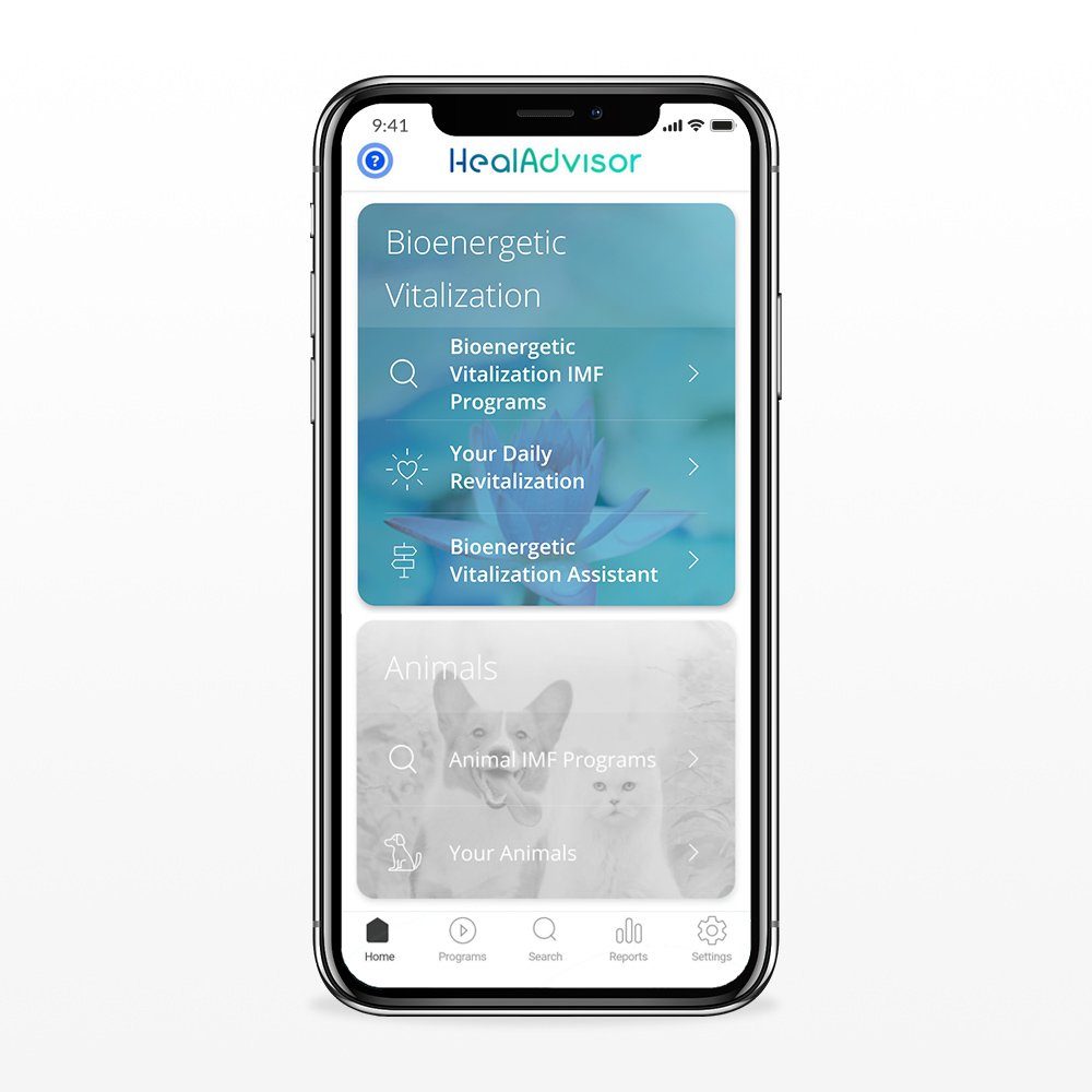 HealAdvisor Bioenergetic Vitalisation Module